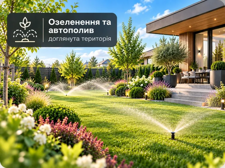 Озеленення та автополив