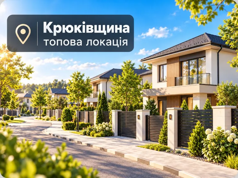 Крюківщина, топова локація