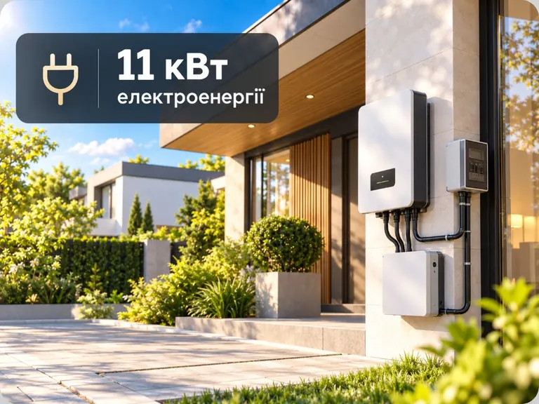11 кВт електроенергії